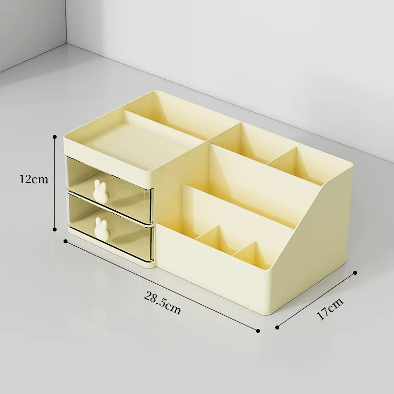 Grande boîte de rangement cosmétique (3 couleurs)